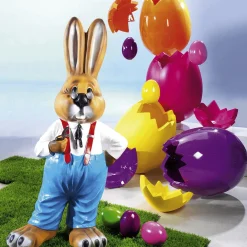 Huevo De Pascua Decorativo, Longitud 70 Cm