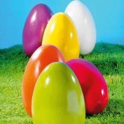 Huevo De Pascua Enorme Blanco, 50 Cm