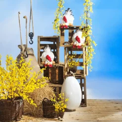 Huevo De Pascua Enorme Blanco, 50 Cm