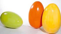 Huevo De Pascua Enorme Naranja, 50 Cm