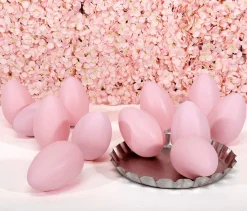 Huevos De Pascua De Plástico 17 Cm, Pack á 12 Piezas