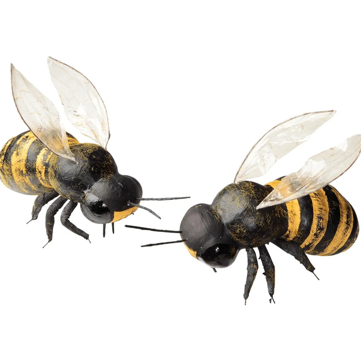 Imitación De Abejas Decorativas 15 Cm, 2 Piezas