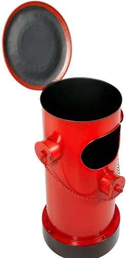 Imitación De Boca De Riego Decorativa Rojo, Altura 78 Cm