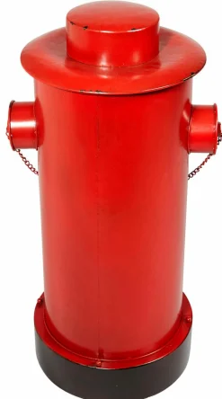 Imitación De Boca De Riego Decorativa Rojo, Altura 78 Cm