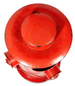 Imitación De Boca De Riego Decorativa Rojo, Altura 78 Cm