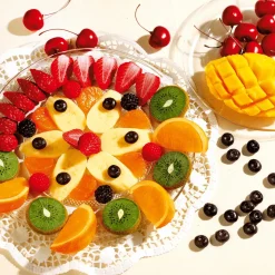 Imitación De Cuarta Parte De Mandarina, 6 Piezas
