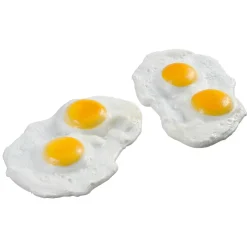 Imitación De Dos Huevos Fritos, 2 Piezas