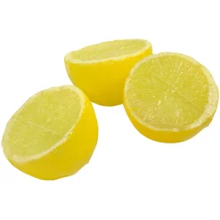 Imitación De Mitades De Limones, 3 Piezas