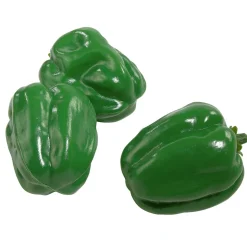 Imitación De Pimiento Verde, 3 Piezas