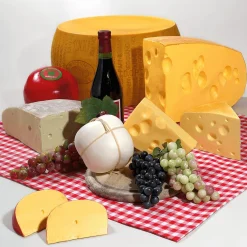 Imitación De Queso Emmental, 2 Piezas