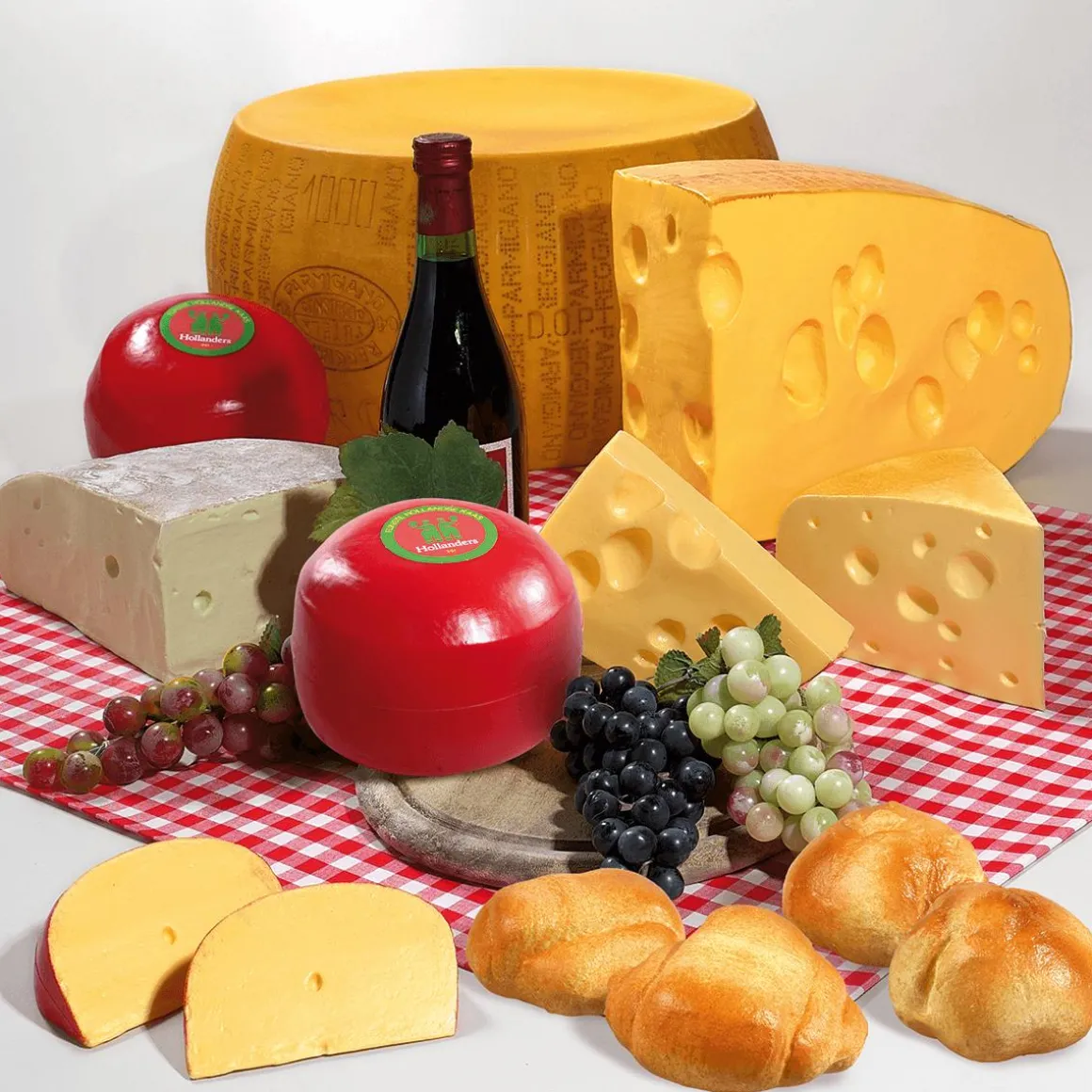 Imitación De Queso Holandés, 2 Piezas