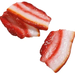 Imitación De Rebanadas De Tocino, 8 Cm, 3 Piezas