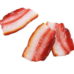 Imitación De Rebanadas De Tocino, 8 Cm, 3 Piezas