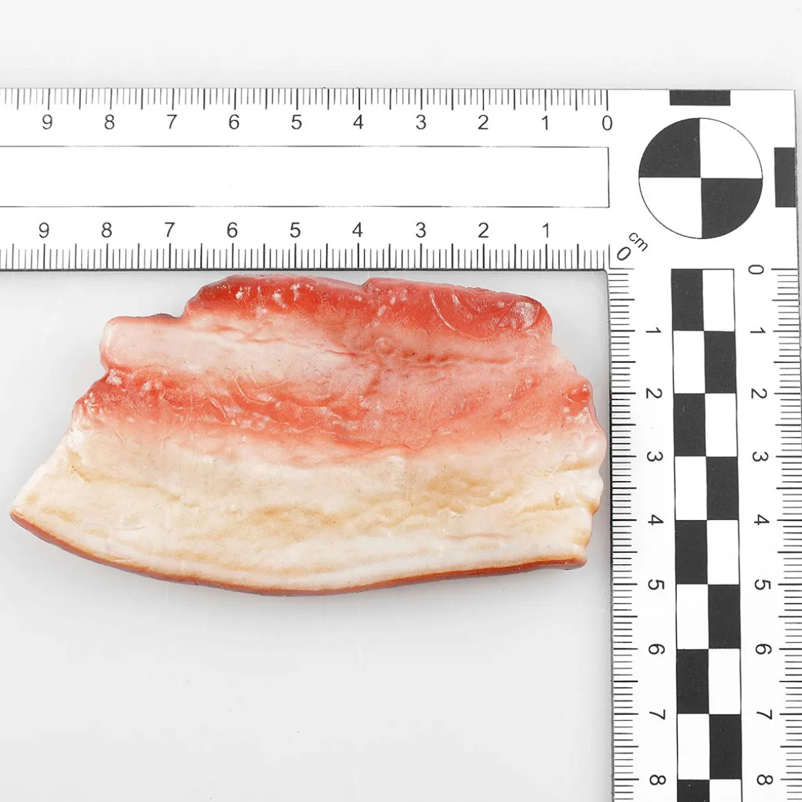 Imitación De Rebanadas De Tocino, 8 Cm, 3 Piezas