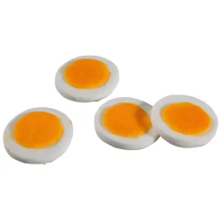Imitación De Rodajas De Huevo, 4 Piezas