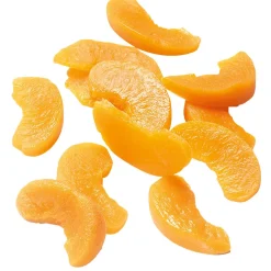 Imitación De Rodajas De Melocotón, 12 Piezas