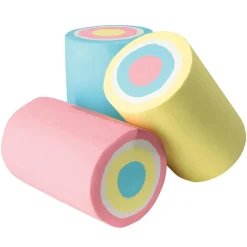 Imitación De Rollos De Malvavisco 16 Cm, 3 Piezas