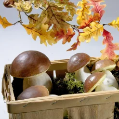 Imitación De Seta De Calabaza 10 Cm, 3 Piezas