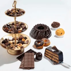 Imitación De Tableta De Chocolate Amargo, 2 Piezas