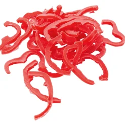 Imitación De Tiras De Pimiento Rojo, 100 G