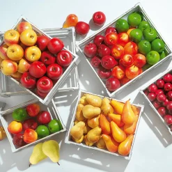 Imitaciones De Manzanas, 9 Piezas