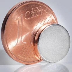 Imán De Disco De Neodimio Ø 10 Mm, 50 Piezas