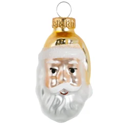 Juego De Bolas De Cristal De Navidad 9 Piezas Doradas En Caja