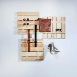 Juego De Paletas De Madera 45 X 45 Cm, 3 Piezas
