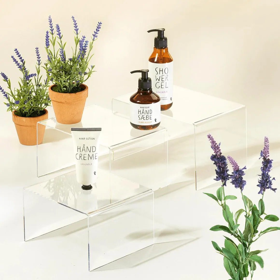 Lavanda Decorativa Con Maceta, 23 Cm