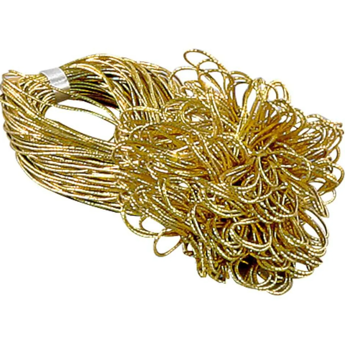 Lazo Decorativo Dorado Longitud 25 Cm, 100 Piezas