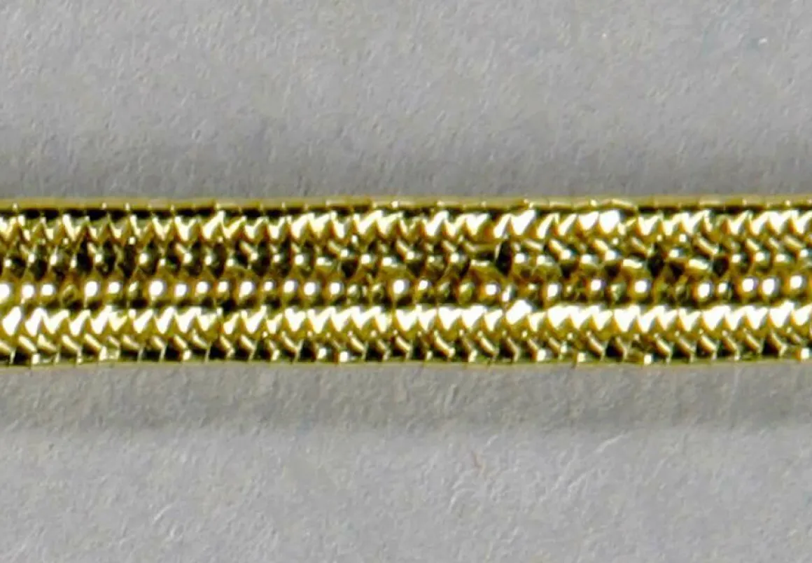 Lazo Decorativo Dorado Longitud 40 Cm, 100 Piezas