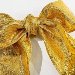 Lazo Decorativo Oro Anchura 20 Cm, 10 Piezas