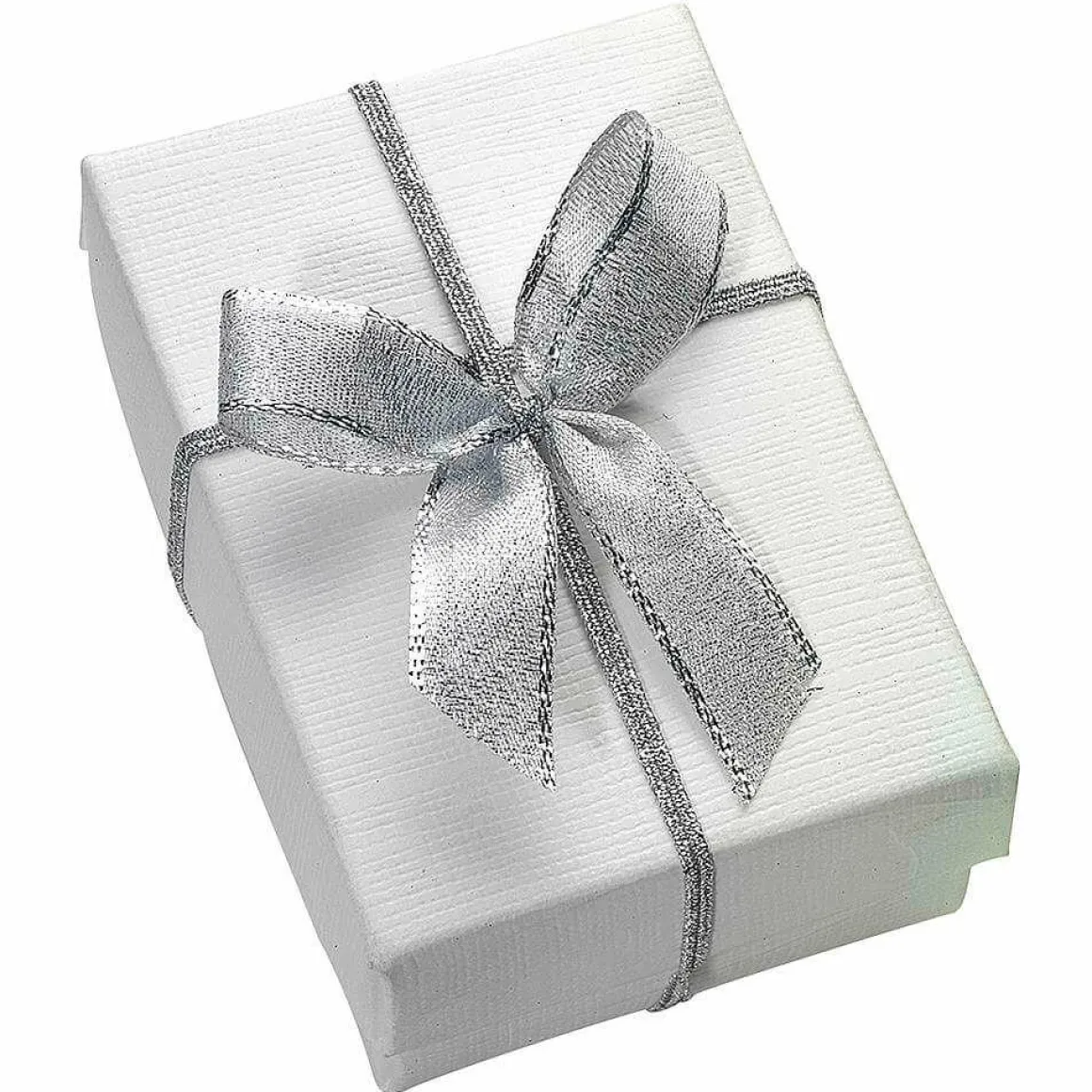 Lazo Decorativo Plateado 40 Cm, 100 Piezas
