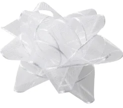 Lazos Decorativos, Ø 8 Cm, Blanco