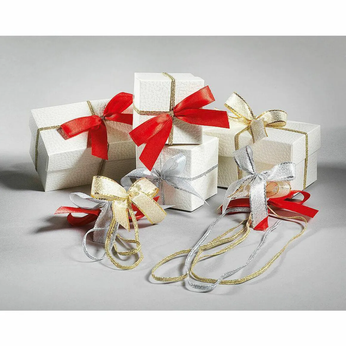 Lazos Decorativos Dorado 20 Cm, 100 Piezas