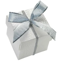 Lazos Decorativos Plateado 20 Cm, 100 Piezas
