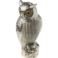 Lechuza Decorativa 43 Cm Champán