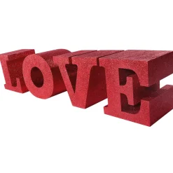 Letras Decorativa LOVE, Rojas