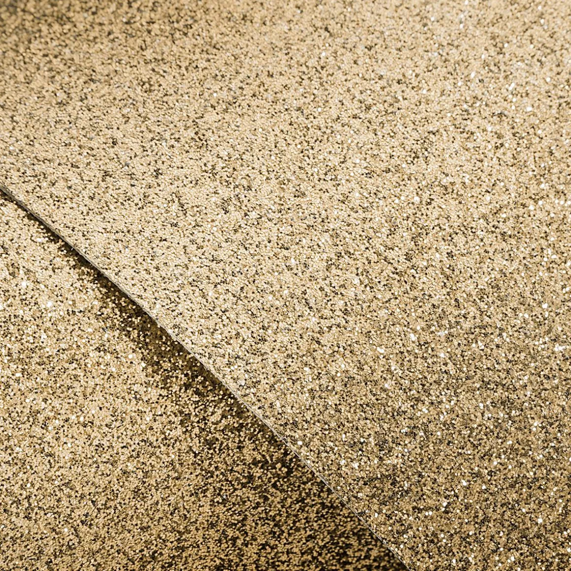 Lámina Adhesiva De Purpurina De Color Champán Rollo De 50 Cm X 5 M