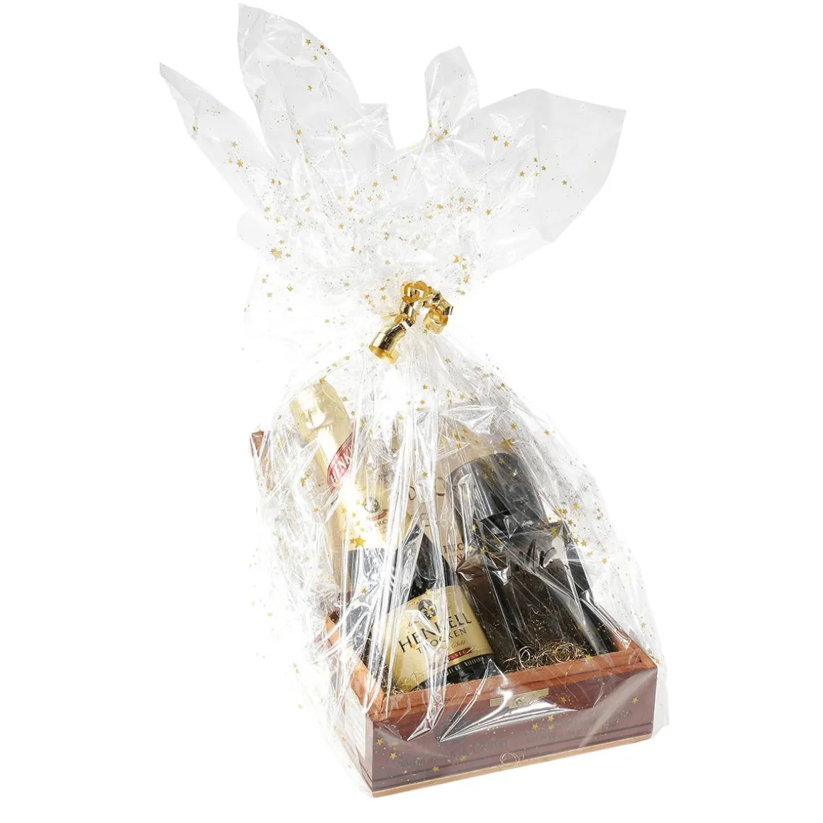 Lámina De Plástico Para Regalo Con Adornos Navideños 70 Cm, 100 M