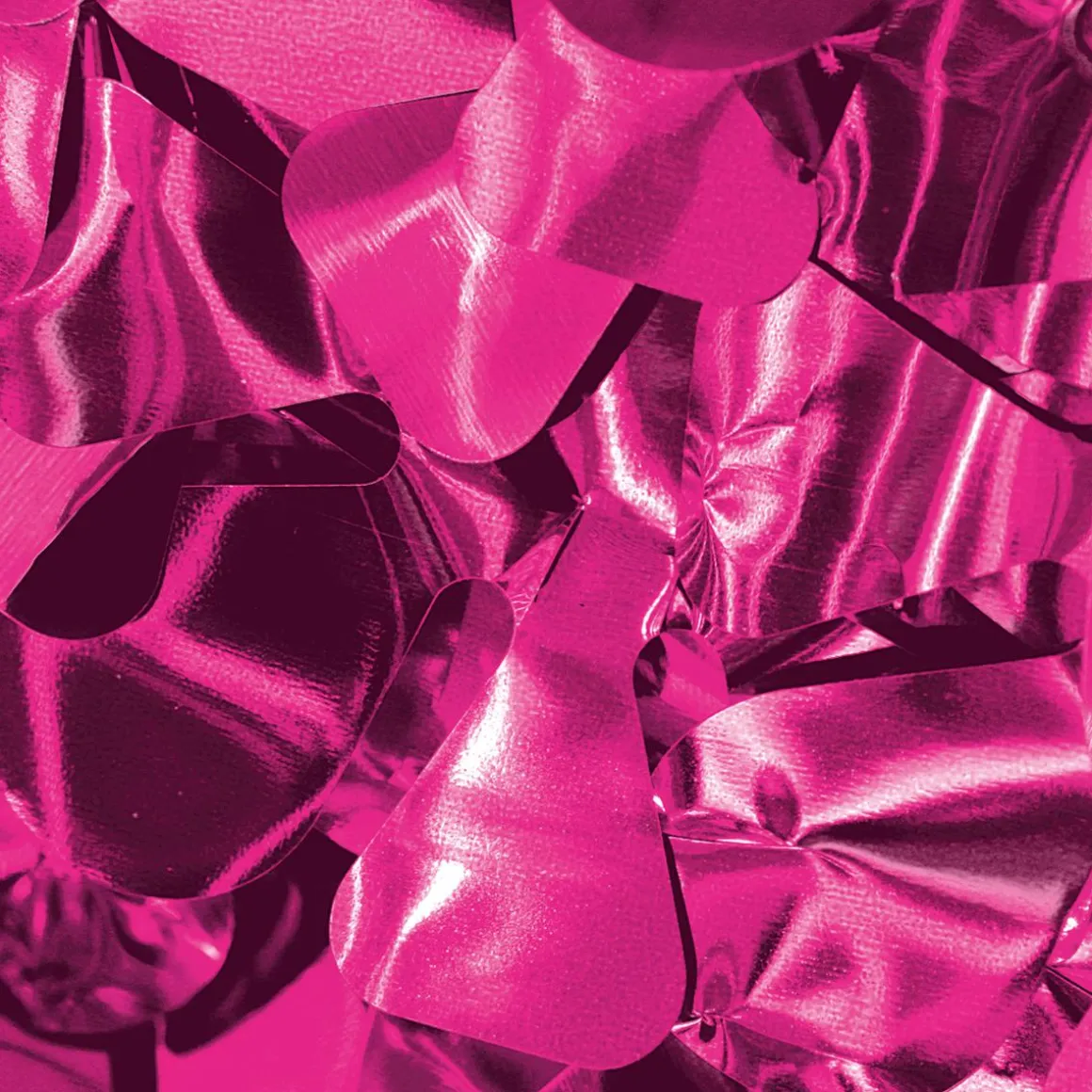 Lámina Metálica Troquelada De 90 Cm De Ancho, Rosa