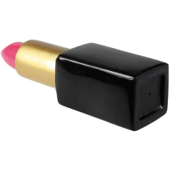 Lápiz Labial Decorativo 60 Cm, Fucsia-oro-negro