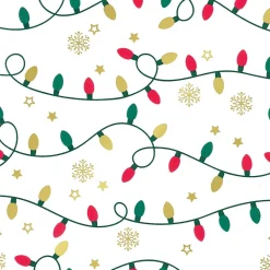 Luces De Hadas De Papel De Regalo
