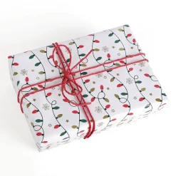 Luces De Hadas De Papel De Regalo