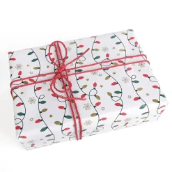 Luces De Hadas De Papel De Regalo