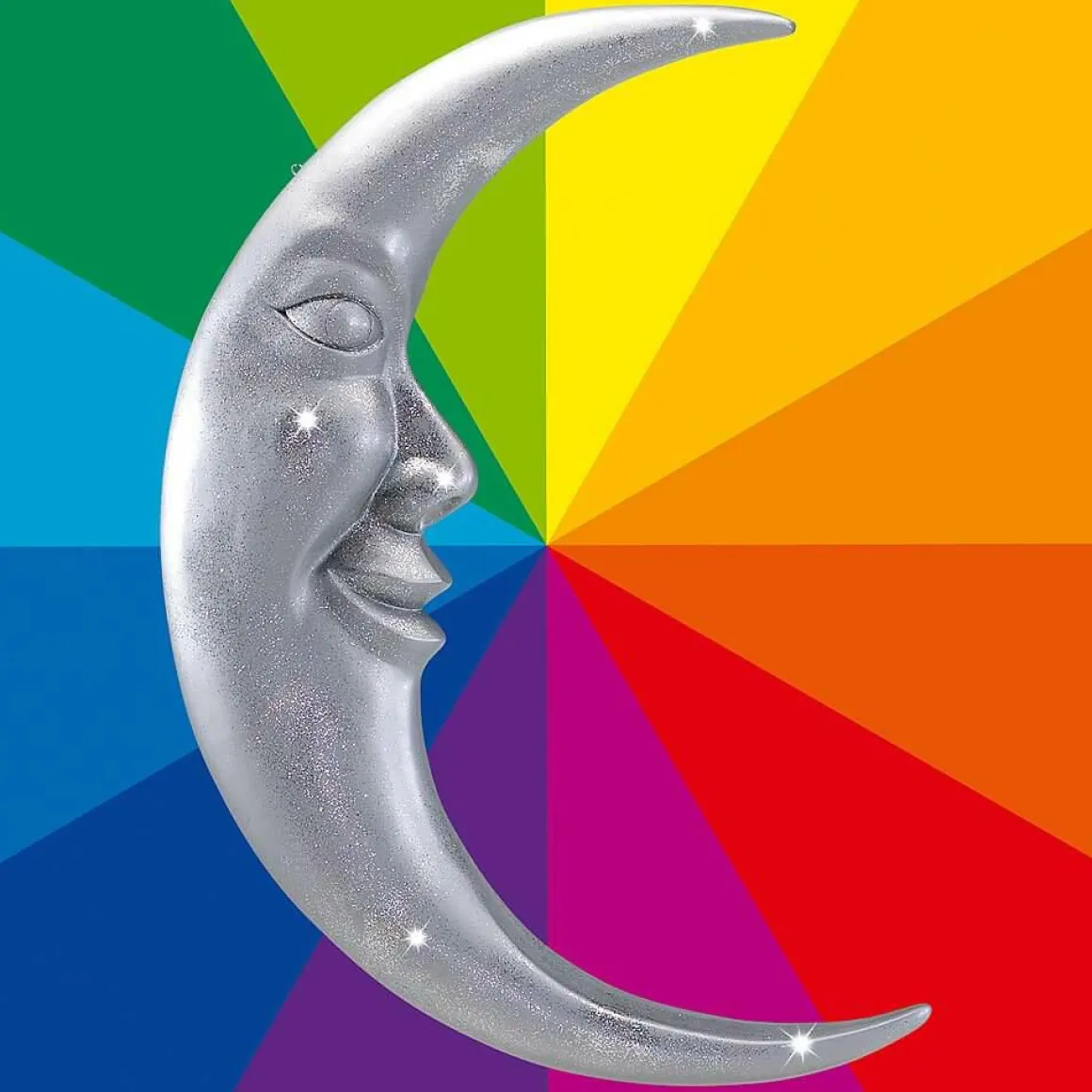 Luna Decorativa Con Color Personalizado