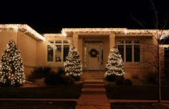 Luz Icicle Light LED 24 V Para Exteriores, 152 LED, 200 X 100 Cm