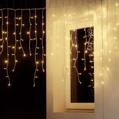 Luz Icicle Light LED Para Uso Profesional Sistema IP20, 228 LED, 300 X 100 Cm, Sin Cable