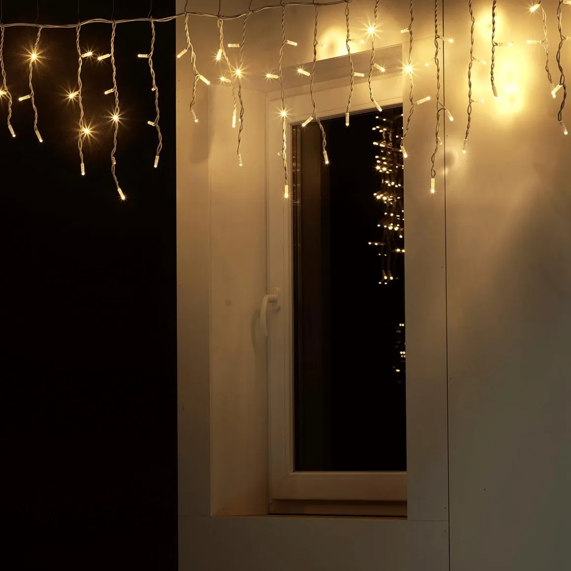 Luz Icicle Light LED Parpadeante Para Uso Profesional Sistema IP67, 114 LED, 300 X 50 Cm