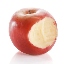 Maniquí De Manzana Roja Mordida 7,5 Cm Ø